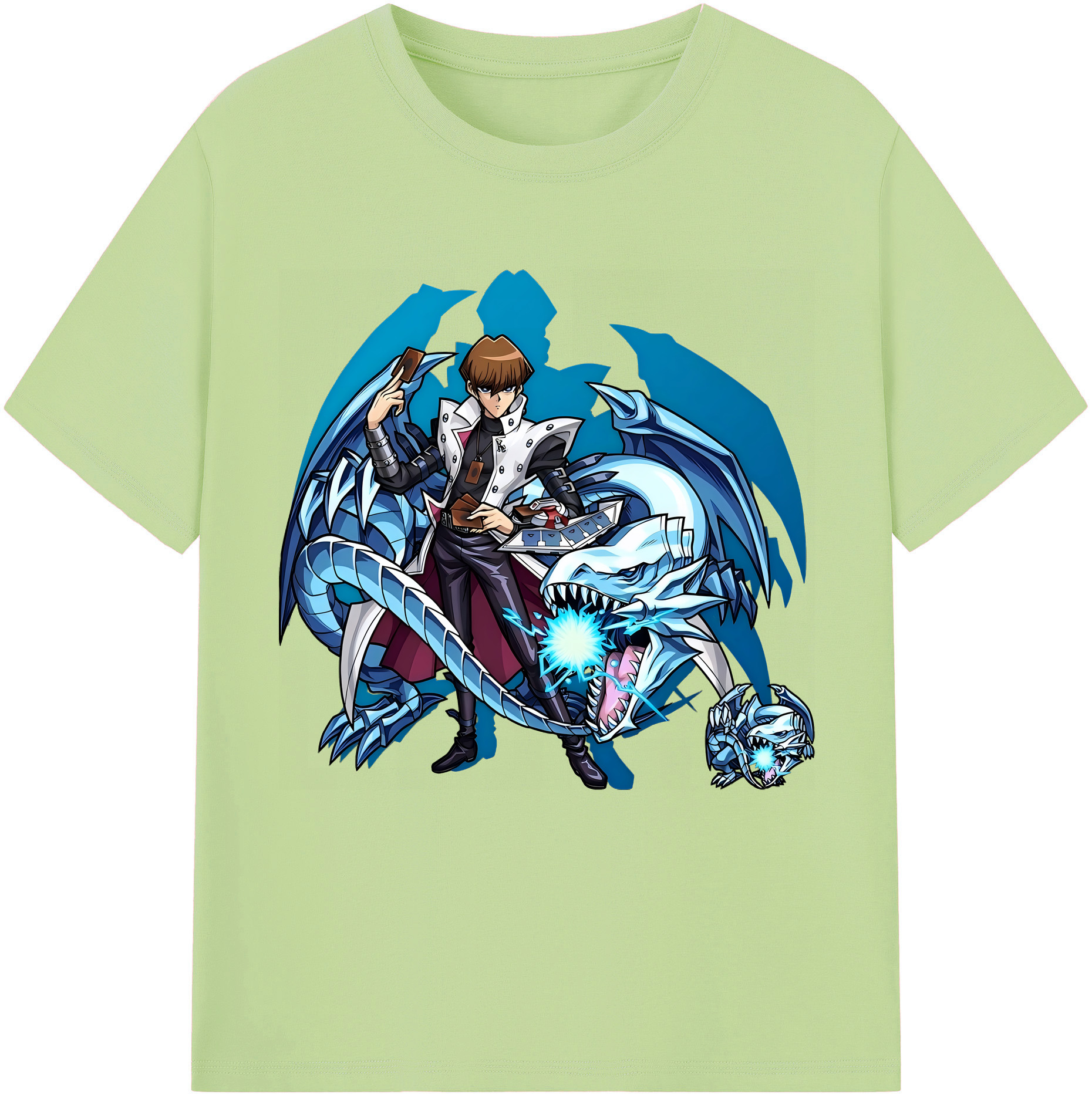 （画像用） 遊☆戯☆王 Yu-Gi-Oh! 綿100％半袖Tシャツ（フロントプリント）